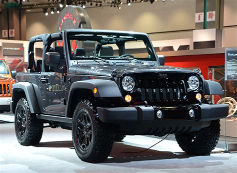 2014 Jeep Wrangler Willys Wheeler Edition La Auto Show Consumer Reports