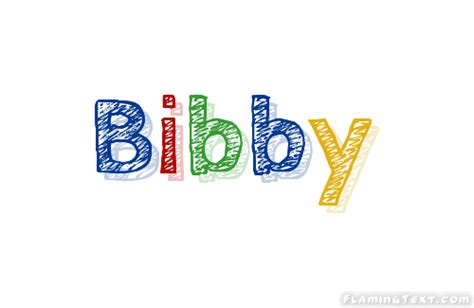 bibby ロゴ フレーミングテキストからの無料の名前デザインツール