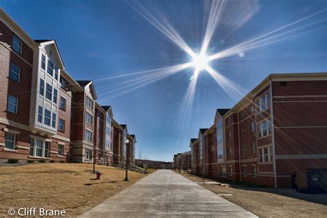 Walkway In The Village Dorms Auburn University Cliff Brane Flickr