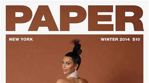 Kim Kardashian Nue Pour Paper Magazine Gq France