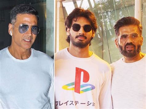 Suniel Shettys Son Ahan To Do Action Film With Akshay Kumar