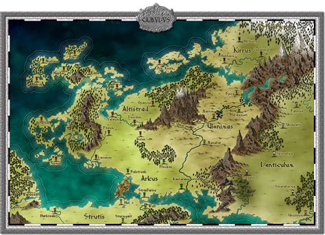 The Realm Of Camulus By Seraphine Fantasy Map Imaginary Maps