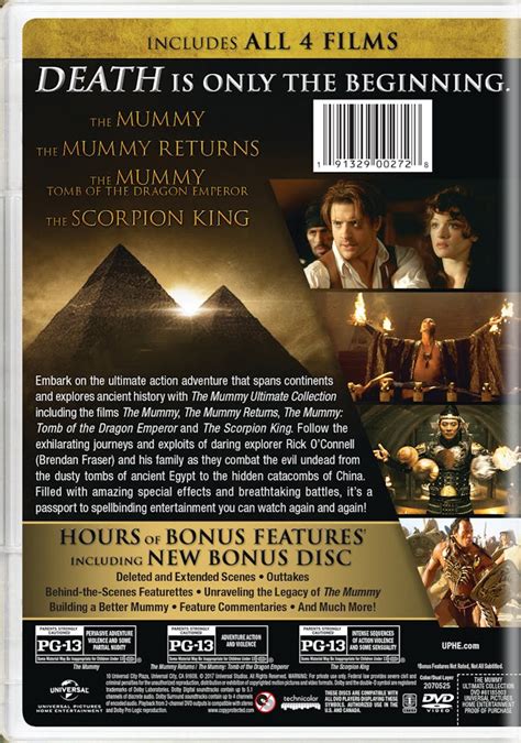 buy the mummy ultimate collection box set dvd gruv