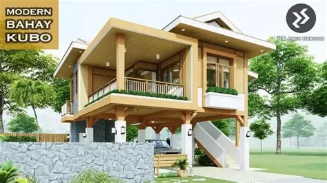 Elevated Native House Modern Bahay Kubo With Infinity POOL Amakan