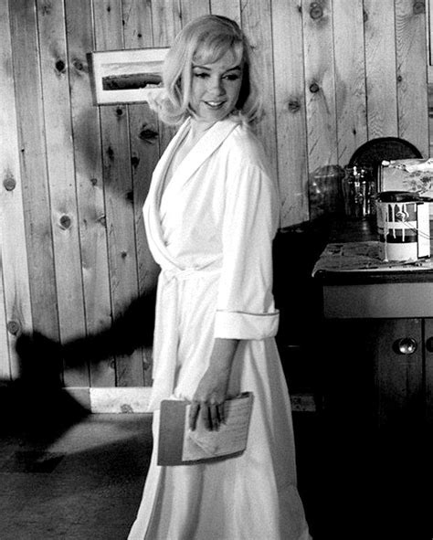 Marilyn Monroe On The Set Of The Misfits 1960