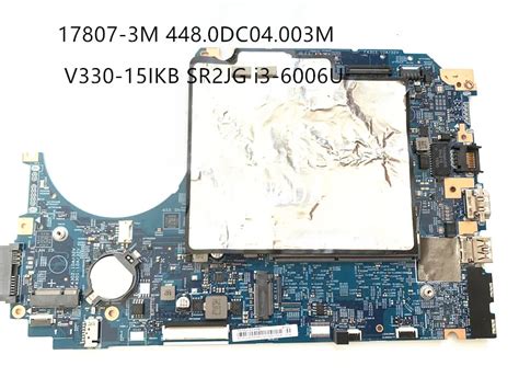 For Lenovo V130 15ikb Laptop Motherboard With I3 6006u 4gb Ram Lv315kb