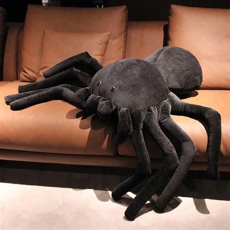 Giant Stuffed Black Widow Spider Plush Toy Goods Shopi
