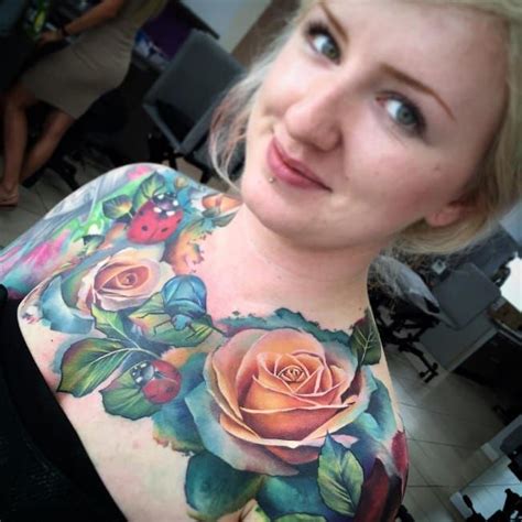 10 Beautiful And Artistic Chest Tattoos