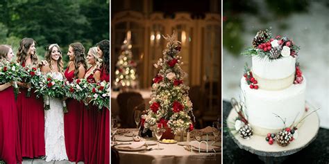 18 Stunning Christmas Themed Winter Wedding Ideas Emmalovesweddings