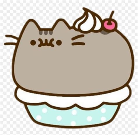 Free Cute Kawaii Fat Cat Cherry Pretty Aww Pusheen Food