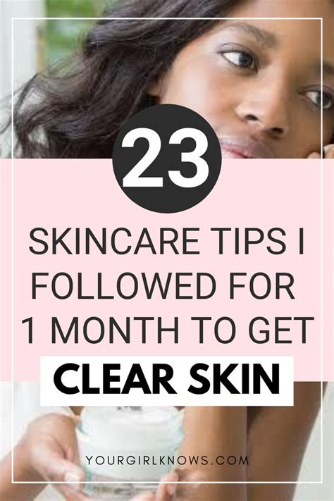 23 Skincare Tips Acne For Clear Skin Skincare Tips Beauty Secrets