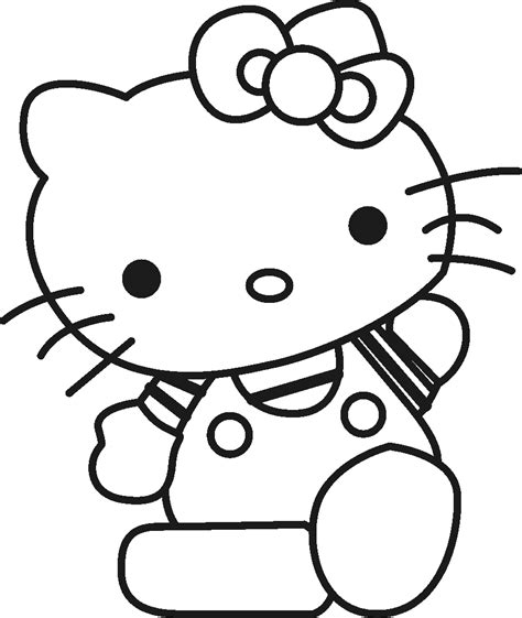 Free Hello Kitty Coloring Sheets Only Coloring Pages