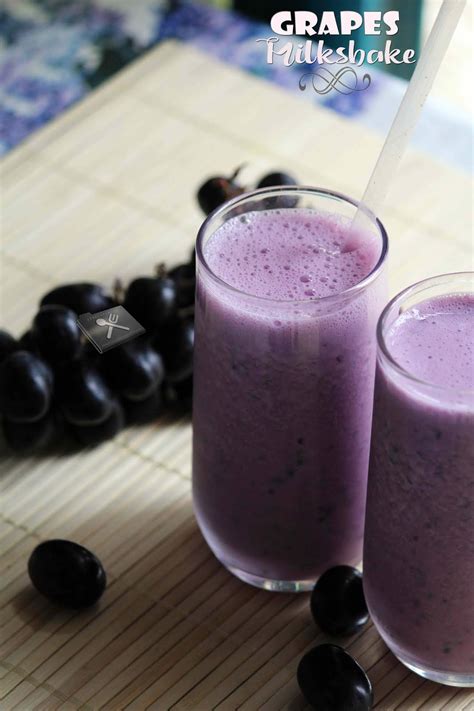 Grapes Milkshake Recipe Book