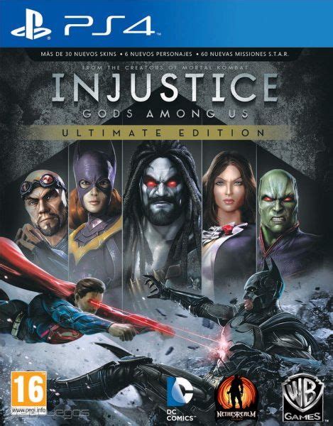 Injustice Gods Among Us Ultimate Edition Para Ps4 3djuegos