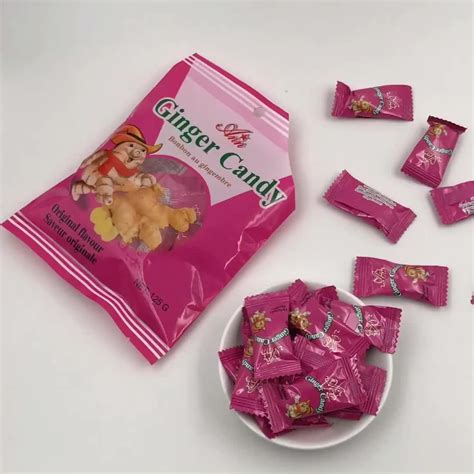 Wholesale Healthy Soft Sweets Ginger Candy Original Flavor Buy Sweet