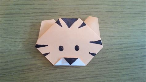 How To Make A Origami Tiger Step By Step Peepsburgh Com