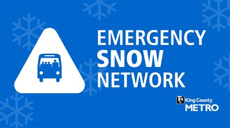 King County Metro Has Activated Its Emergency Snow Network Service