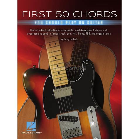 Hal Leonard First 50 Chords You Should Play On Guitar Music Store