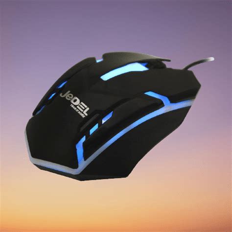 Jedel M66 7 Colors Breathing Led Usb Gaming Mouse