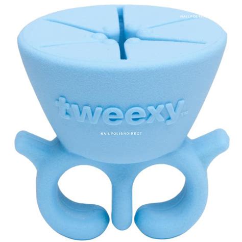 Tweexy The Original Wearable Nail Polish Holder Island Blue