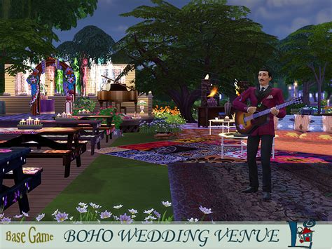 The Sims Resource Bohemian Wedding Venue