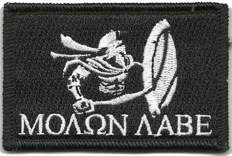 2x3 Molon Labe Warrior Tactical Cap Patch — Gadsden And Culpeper