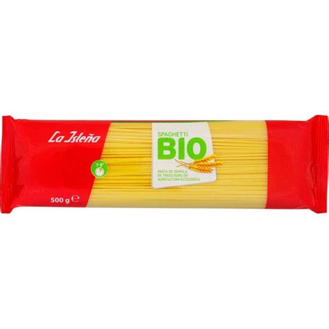 Espaguetis Bio De Agricultura Ecológica Paquete 500 G · La IsleÑa