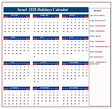 Hebrew Calendar 2020 - Printable Word Searches