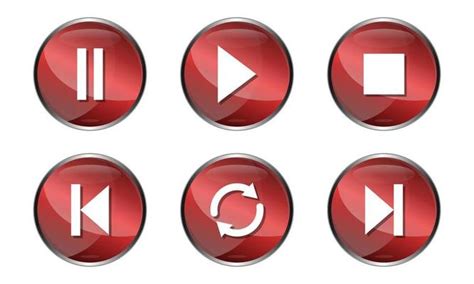 Play Button Icon Vector Art Icons And Graphics For Free Download
