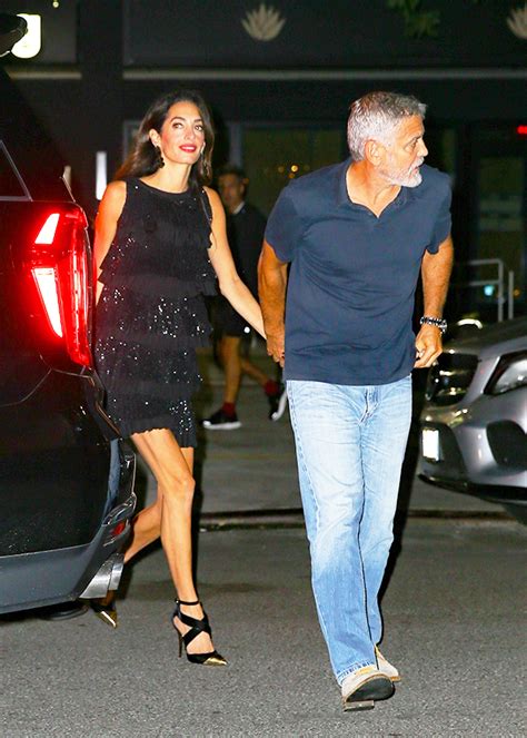 George And Amal Clooney Seen Holding Hands On Date Night In Nyc