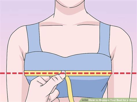 how to measure your bust for a dress a step by step guide