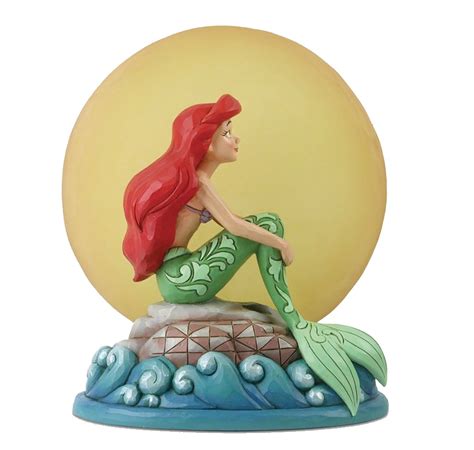 May198685 Dstra The Little Mermaid Ariel Sitting On Rock Figure