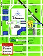 Hotel map | Disneyland hotel, Disneyland planning, Disneyland