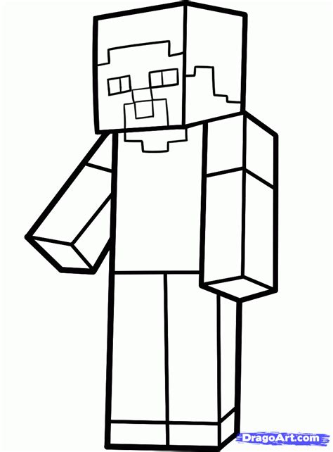How To Draw Steve From Minecraft Minecraft Steve Step 6 Minecraft