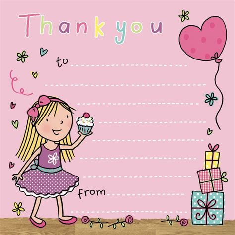 Thank You Notes For Kids Thank You Cards For Children Kids Thank You