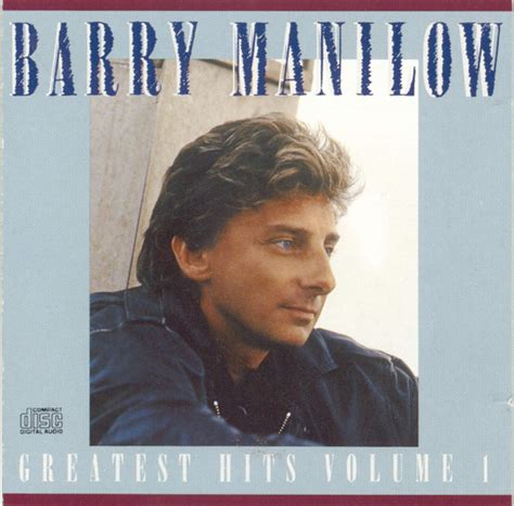 Barry Manilow Barry Manilow Greatest Hits Vol 1 Music