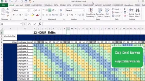 3 Crews 12 Hour Shifts 24 7 12 Hour Shift Schedule Template 7 Free