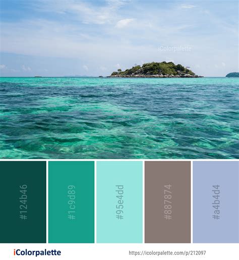 Color Palette Ideas From 2191 Sea Images Icolorpalette Color
