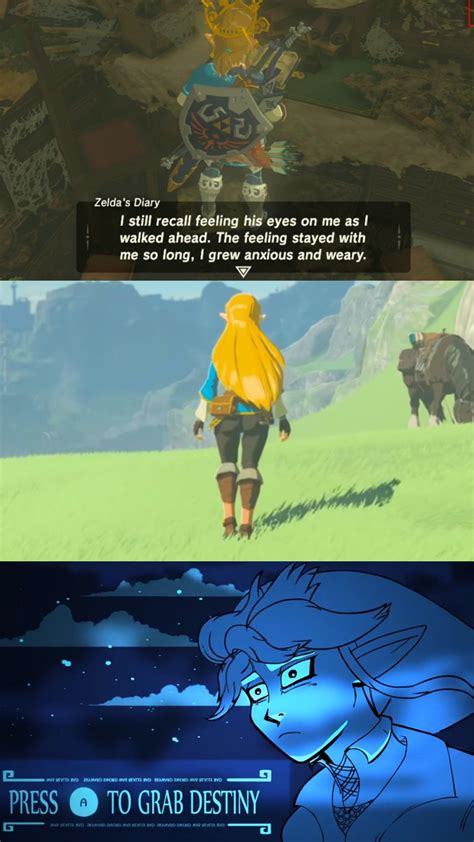 Botw Zelda I Still Recall His Eyes On Me As I Walked Ahead The