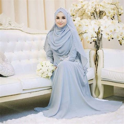 gaun pengantin muslimah terbaru 2019 model gaun pengantin