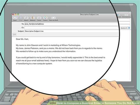 It depends on the urgency of the issue. How to Compose a Business Email to Someone You Do Not Know