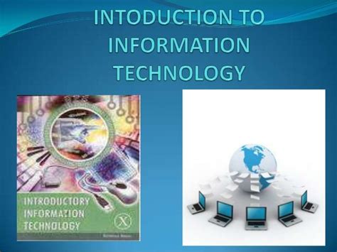 Introduction To Information Technology It
