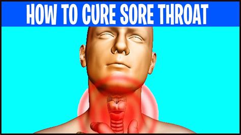 How To Cure A Sore Throat In 1 Minute YouTube