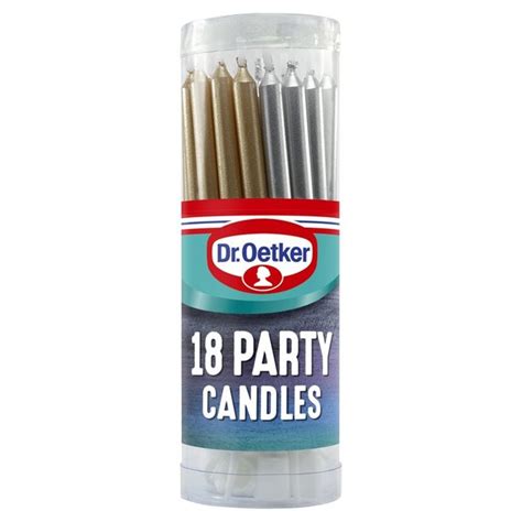 Dr Oetker 18 Party Candles Morrisons