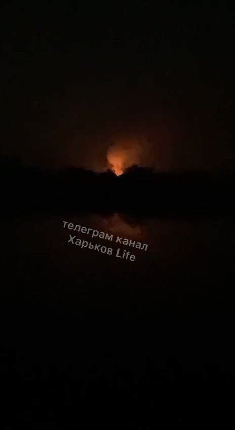 Ukraine War Sitrep 🇺🇦 On Twitter 🇺🇦fire From An Explosion In Kharkiv Ukraine Ukrainewar