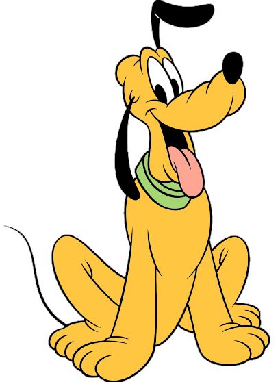 Clip Art Of Pluto From Disney Clipart Clipart Suggest