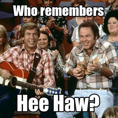 Hee Haw Made Its Debut On June 1969 Childhood Memories 70s