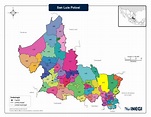 Mapa del Estado de San Luis Potosí con Municipios >> Mapas para ...