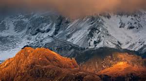 Sunlit Ridges Against Volcanic Scree On Eyjafjallajökull A Volcano In