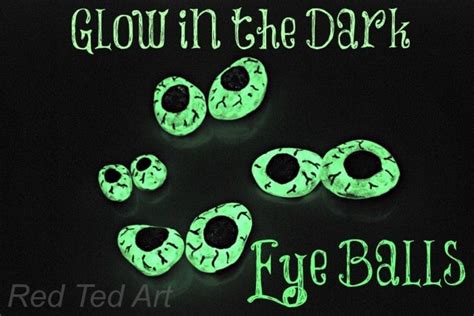 Halloween Crafts For Kids Spooky Glow In The Dark Eyes